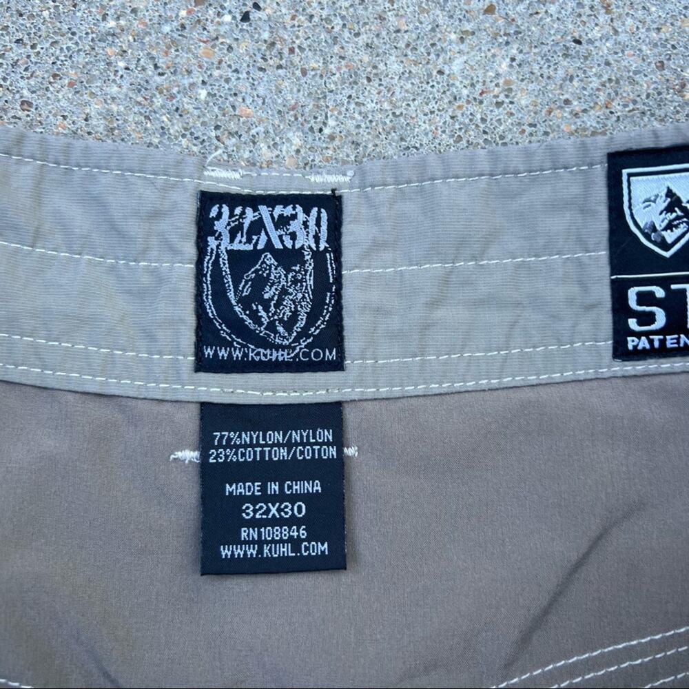 Kuhl Stealth Zip Off System Shorts Gray Size 32 - Picture 2 of 5
